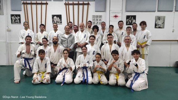 Entrenamiento conjunto de&nbsp;Karate